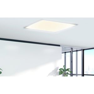 Produktbild für LED-Panel Blulaxa Einlegeleuchte, silber, 62 x 62 cm