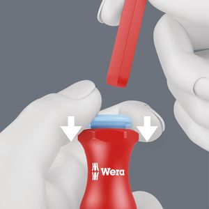 Produktbild für Schraubendreher Wera Kraftform VDE Stainless 17 extra slim