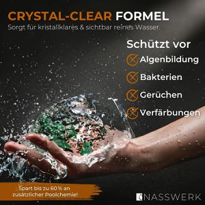 Produktbild für Chlor NASSWERK organisch, langsamlösliche Ultra Blue Multitabs
