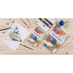 Produktbild für Aquarellpapier Clairefontaine Aquapad Block, A3