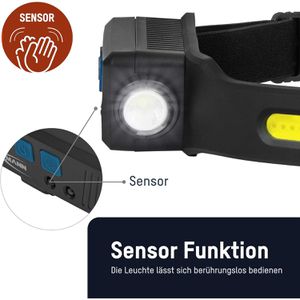 Produktbild für Stirnlampe Ansmann HD240RS LED, wiederaufladbar