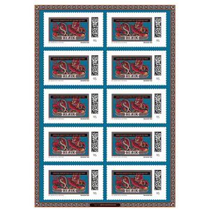 Briefmarken DeutschePost Set, 10 Stück à 95cent