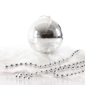 Produktbild für Weihnachtskugeln Deuba 107510, silber