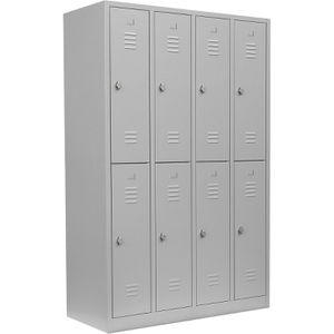 Produktbild für Spind Lüllmann 520240, lichtgrau