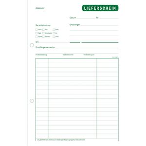 Produktbild für Lieferscheinbuch Exacompta 258B, A5