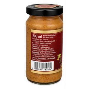 Produktbild für Senf Altenburger Benediktiner Weissbier Hausmacher Senf körnig