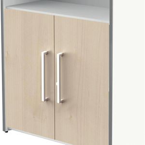 Produktbild für Kombischrank Kerkmann Move 3, ahorn / weiß