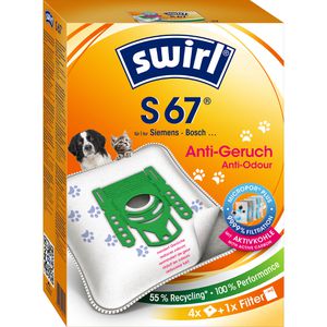 Staubsaugerbeutel Swirl S 67 MicroPor Anti Odour