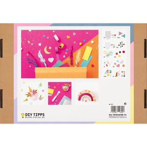 Produktbild für Bastelset Folia 937 Kreativ Box Glitter