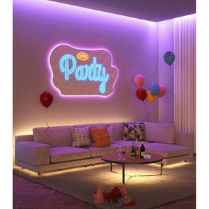 Produktbild für LED-Streifen Lepro dimmbar, weiß + RGB