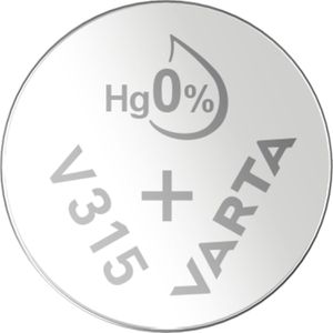 Produktbild für Knopfzelle Varta V315 / SR67 / SR716