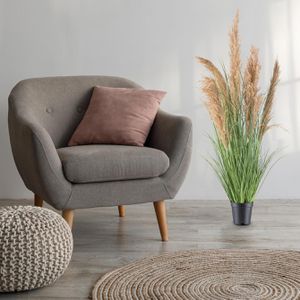 Produktbild für Kunstpflanze Creativ-green Natur-Schilfgras