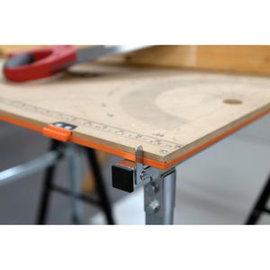 Produktbild für Arbeitsbock Meister WU5258110, höhenverstellbar, bis 200 kg