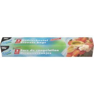 Gefrierbeutel Papstar 14194 QuickSnap, 3 Liter