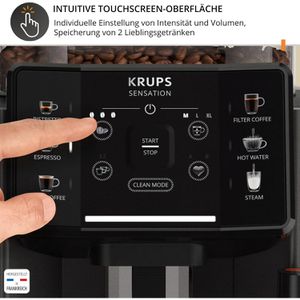 Produktbild für Kaffeevollautomat Krups EA 9108, schwarz