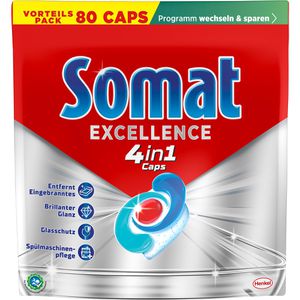 Spülmaschinentabs Somat Excellence 4in1 Caps, All-in-One