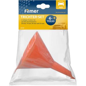 Produktbild für Trichter Filmer 56624, orange, 4-teiliges Set