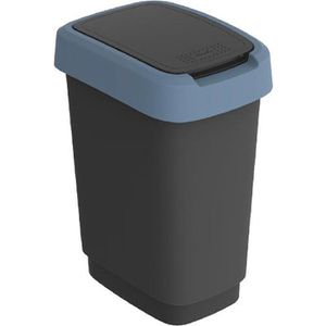Produktbild für Mülleimer Rotho Twist 1754306161, blau