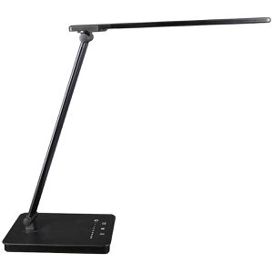 Produktbild für Schreibtischlampe Unilux Novy, schwarz, LED, dimmbar