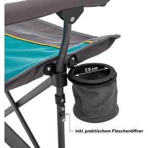 Produktbild für Campingstuhl Uquip ROXY, 244002, blau, bis 120 kg