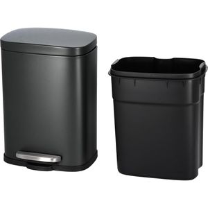 Produktbild für Mülleimer Spirella Akira, 10.19834, schwarz