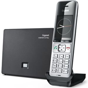 Telefon Gigaset COMFORT 500A IP, silber / schwarz