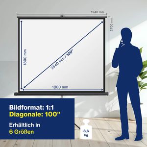 Produktbild für Beamer-Leinwand Magnetoplan 202501934