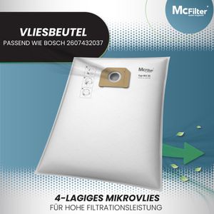 Produktbild für Staubsaugerbeutel McFilter BO 22