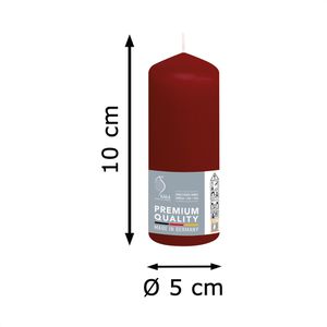 Produktbild für Kerzen Gala Typ 6/50/100, Stumpenkerzen