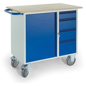 Werkstattwagen Rollcart 07-4361, Tragkraft 400 kg