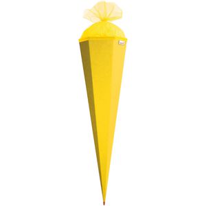 Schultüte Roth 668535, Rohling, gelb