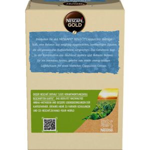 Produktbild für Kaffee Nescafe Gold Cappuccino Weniger Süß