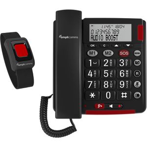 Produktbild für Telefon Amplicomms BigTel 50 Alarm Plus, schwarz