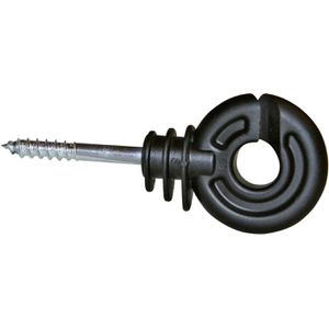 Produktbild für Isolatoren AKO Compact, mit Holzgewinde, Ringisolator