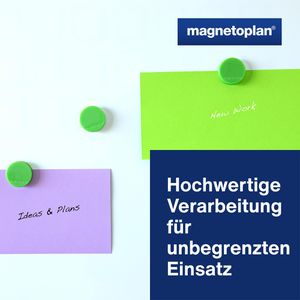 Produktbild für Magnete Magnetoplan Ergo Medium, maigrün