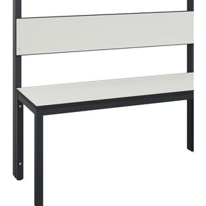 Produktbild für Umkleidebank CP-Möbel 8062-100, Sitzfläche Holz, 200 cm