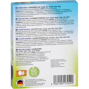 Produktbild für Eierfarben Heitmann-Eierfarben 1017049 Farben Froh