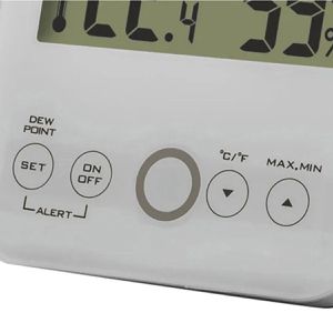 Produktbild für Thermo-Hygrometer Miraval 4-MV1823-1, Schimmelwarner, digital