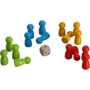Produktbild für Brettspiel Goki 56710, Ludo basic