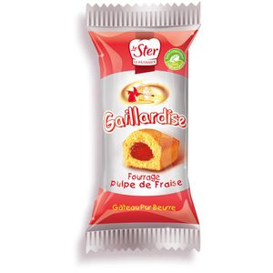 Produktbild für Kuchen Le-Ster Minikuchen Erdbeere, mit Fruchtfüllung