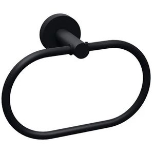 Handtuchhalter Tesa Moon Black 40623, schwarz