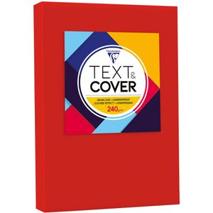 Produktbild für Deckblätter Clairefontaine 2773C Text &amp; Cover, A4