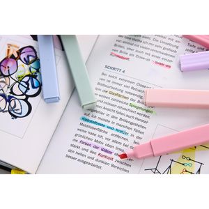 Produktbild für Textmarker Stanger pastel, 6 Stück