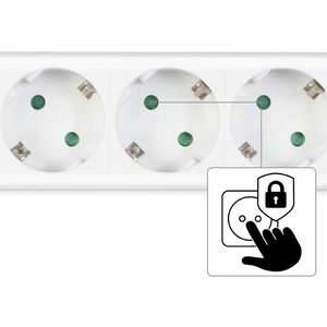 Produktbild für Steckdosenleiste Hama 30383, mit 1,4m Kabel