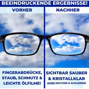 Produktbild für Brillenreiniger PandaCleaner Nachfüll-Set, alkoholfrei