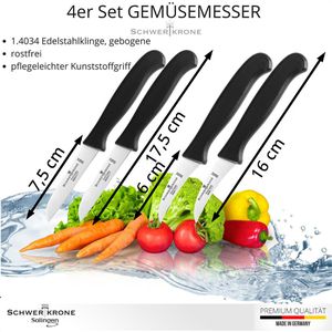 Produktbild für Gemüsemesser Schwertkrone MK01420, Set