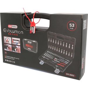 Produktbild für Werkzeugkoffer KS-Tools Steckschlüssel 911.0653