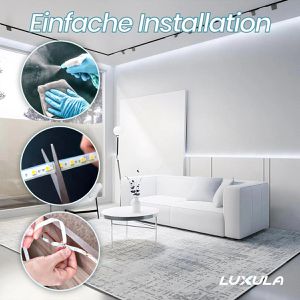 Produktbild für LED-Streifen Luxula LX700100, warmweiß