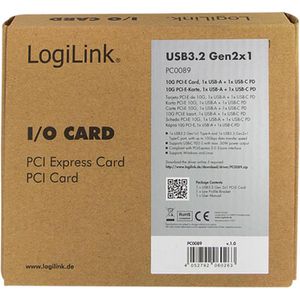 Produktbild für PCI-Express-Karte LogiLink PC0089 PCI Controller
