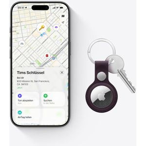 Produktbild für Bluetooth-Tracker Apple AirTag 2. Generation, für iOS